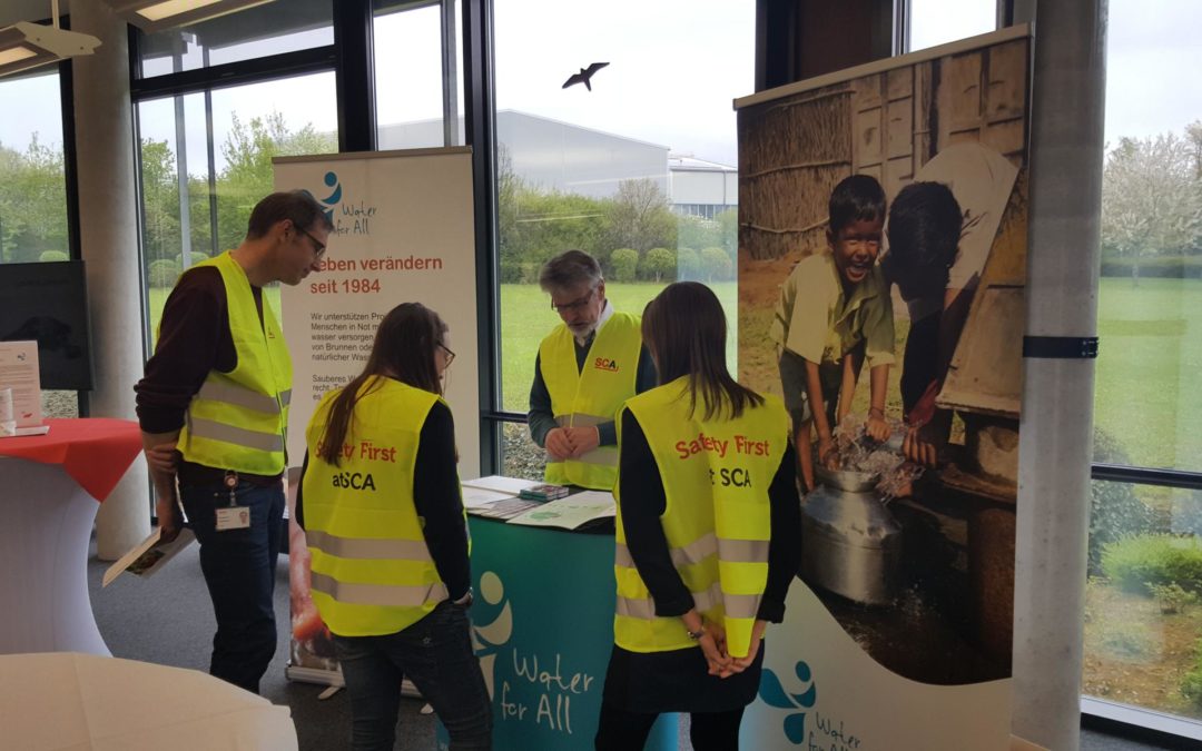 Water for All am Safety Day bei SCA